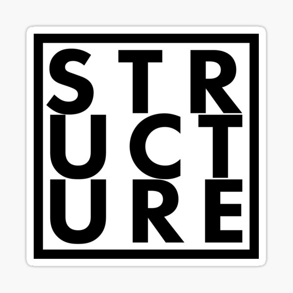Item preview, "Structure" square design designed and sold by Jonah Schwartzman.