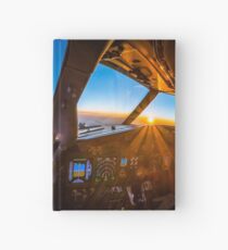 Cockpit shunshine Hardcover Journal