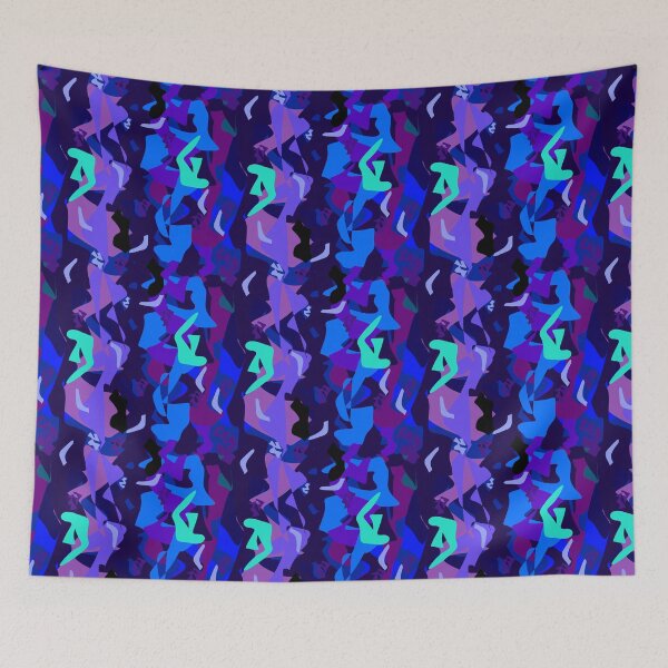 Item preview, Blue Summer Geometric Pallette designed and sold by Lozzie Eliza Designs.