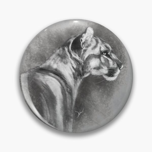 Item preview, Cougar (gray) designed and sold by DiiMotion.