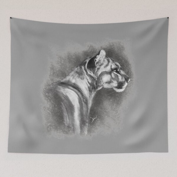 Item preview, Cougar (gray) designed and sold by DiiMotion.