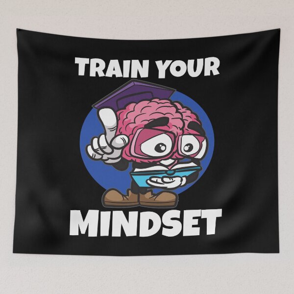 Item preview, Train your Mindset designed and sold by Moonpie90.