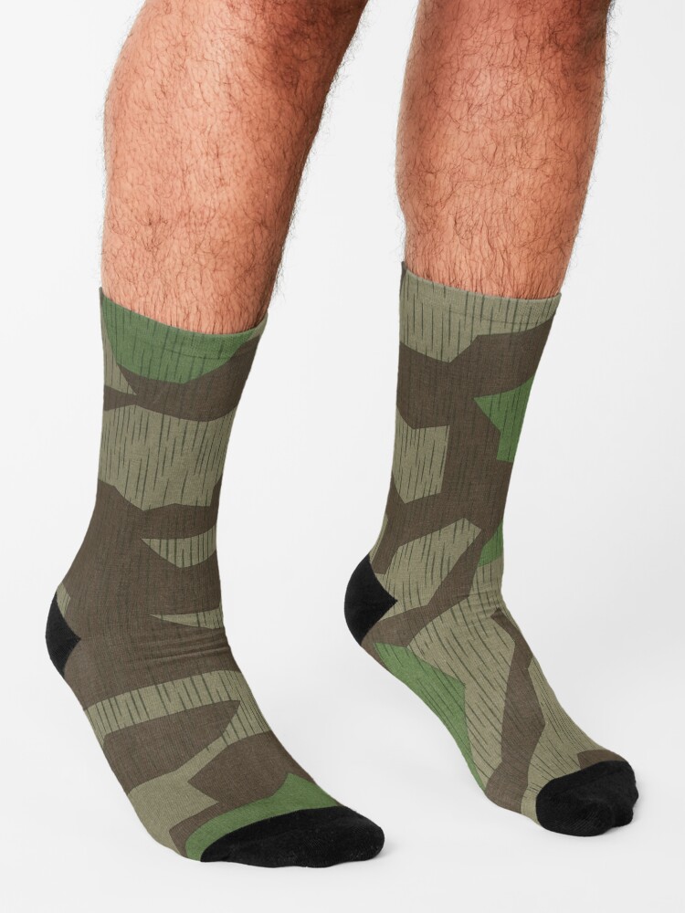 "Splinter Camo" Socks by Joelap Redbubble