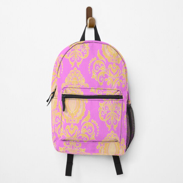 Item preview, Royal Pink and Gold Damask 01 designed and sold by vortexatelier.