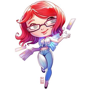 Artwork thumbnail, Chibi Luna by allysonlindt