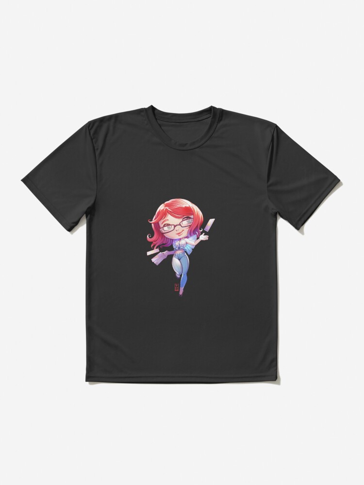 Thumbnail 2 of 7, Active T-Shirt, Chibi Luna designed and sold by allysonlindt.