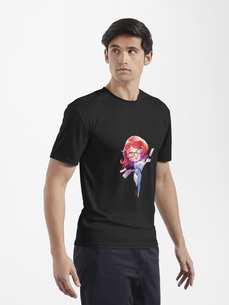 Thumbnail 3 of 7, Active T-Shirt, Chibi Luna designed and sold by allysonlindt.