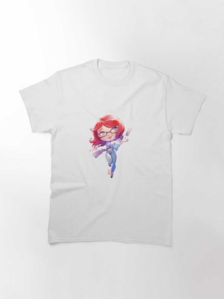 Thumbnail 3 of 7, Classic T-Shirt, Chibi Luna designed and sold by allysonlindt.
