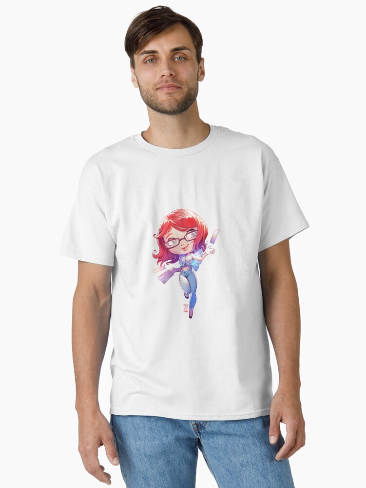 Thumbnail 1 of 7, Classic T-Shirt, Chibi Luna designed and sold by allysonlindt.