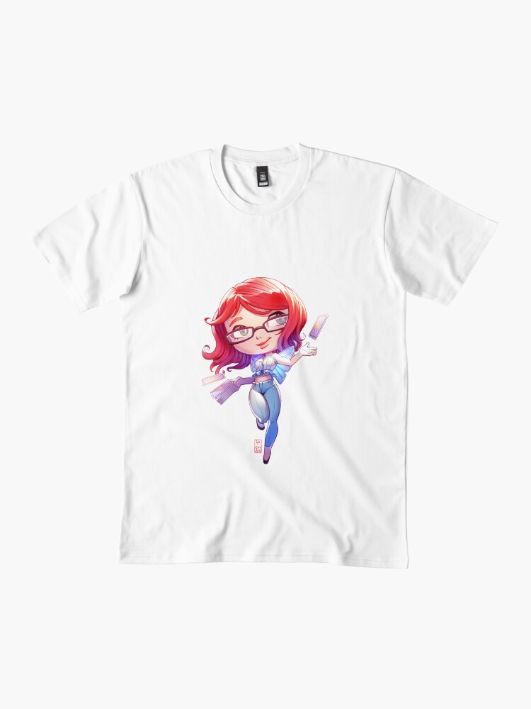 Thumbnail 2 of 4, Premium T-Shirt, Chibi Luna designed and sold by allysonlindt.