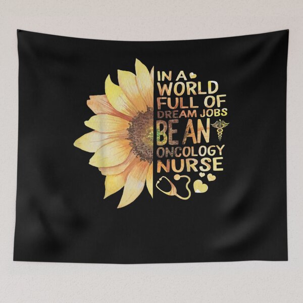 Item preview, Nurses Week In A World Full Of Dream Jobs Be Oncology Nurse designed and sold by ninapfvu.