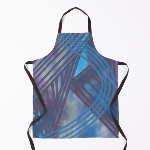 Item preview, Purple/Blue Abstract Line Art designed and sold by Paradox Gifts.