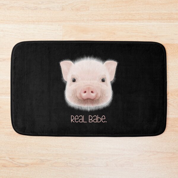 Item preview, Real Babe! (On Black) designed and sold by PawsitiveMum.
