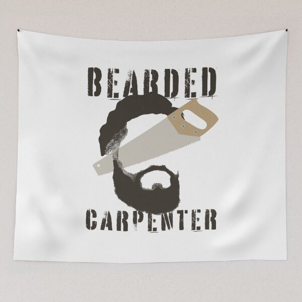 Item preview, Bearded Carpenter designed and sold by KLINESTORE.