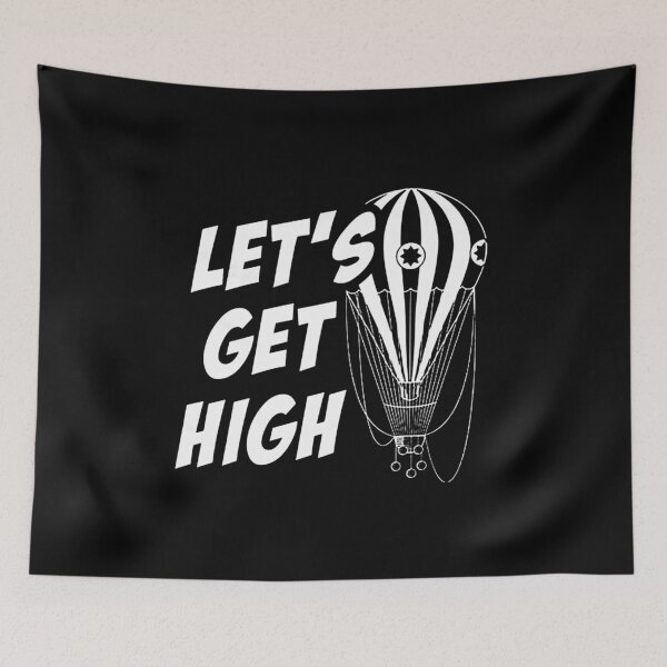 Item preview, lets get high Hot Air Balloon designed and sold by kukuhivanart.