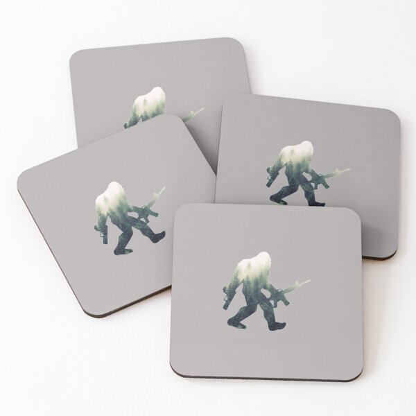 Item preview, Bigfoot with Guns Forest designed and sold by Matt Ballinger.