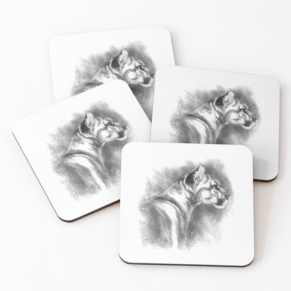 Item preview, Cougar (white) designed and sold by DiiMotion.