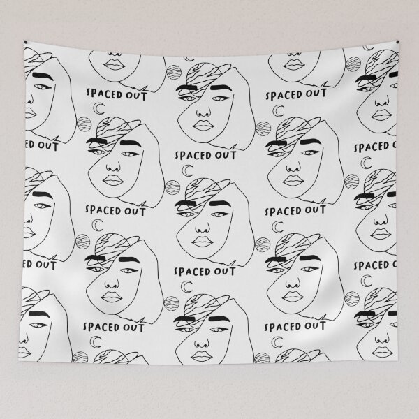 Item preview, Spaced out silhouette designed and sold by CHVRDesing.