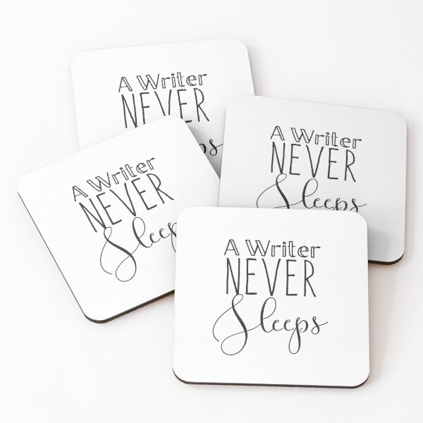 Item preview, A writer never Sleeps designed and sold by jazzydevil.