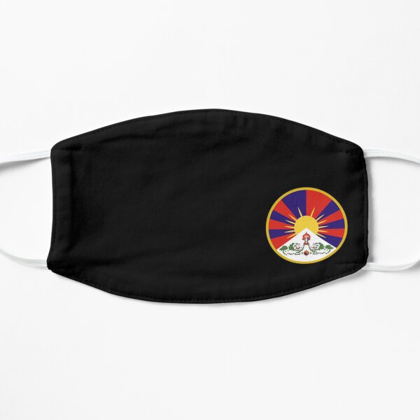 TIBET EMBLEM CIRCULAR Flache Maske