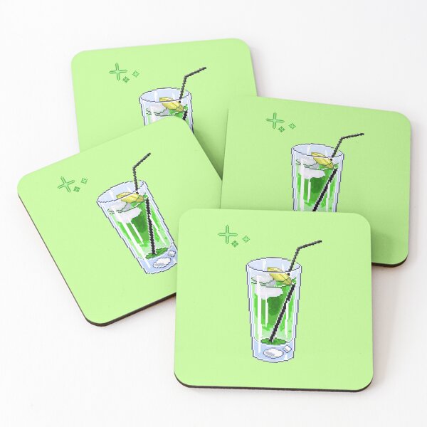 Item preview, Kawaii Pixel Melon Soda designed and sold by JKawaiiCo.