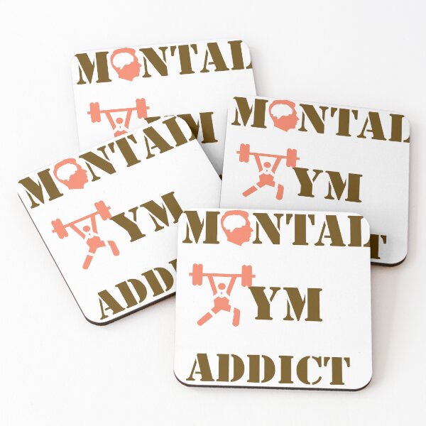 Item preview, Mental Gym Addict designed and sold by ImaginateStores.