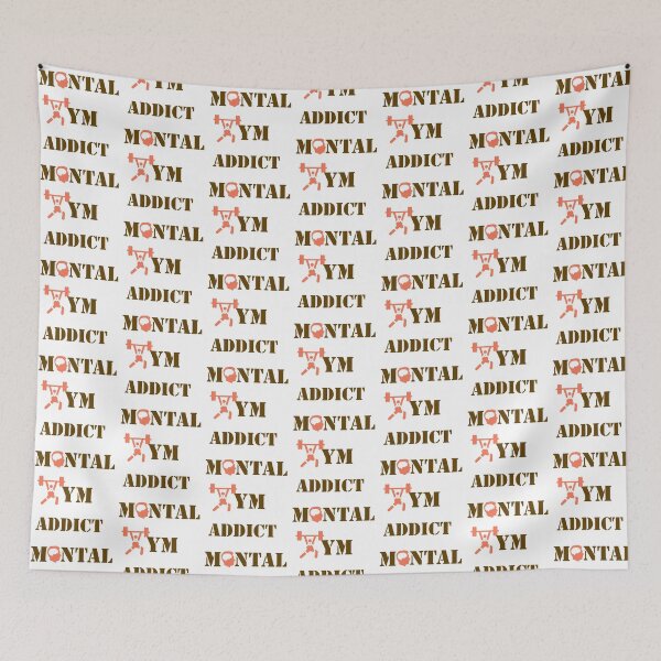 Item preview, Mental Gym Addict designed and sold by ImaginateStores.