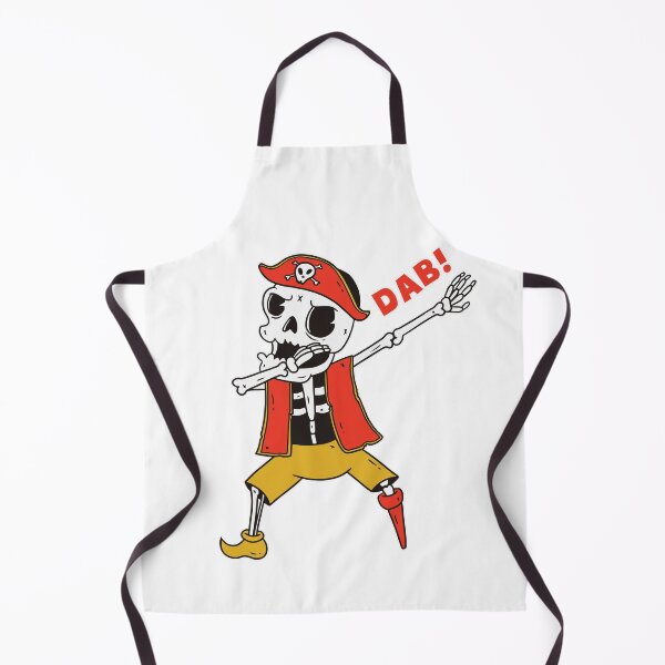 Item preview, Dabbing Skeleton Pirate T Shirt Halloween Kids Jolly Roger designed and sold by TheFlipRepublic.