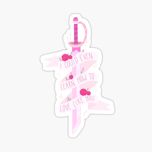 Steven Universe Flower Quote Sticker