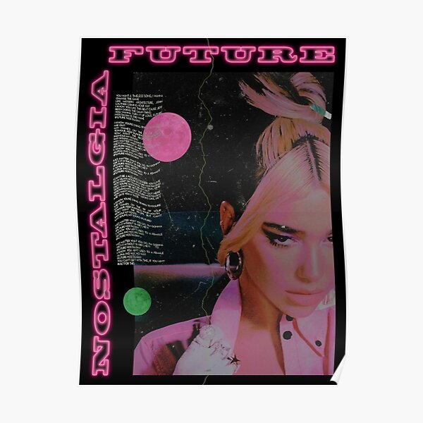 Dua CarLipa Nostalgia Poster