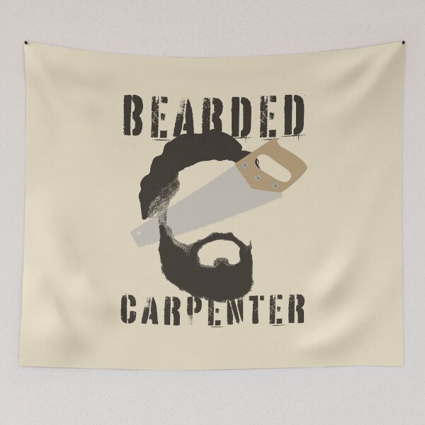 Item preview, Bearded Carpenter designed and sold by KLINESTORE.