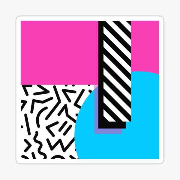 Item preview, Colorful Retro Memphis Abstract designed and sold by junkydotcom.