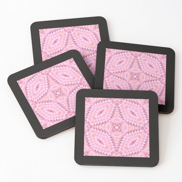 Item preview, Pink Kilim Rug design Print of Oriental, Hygge lifestyle pattern, Runner Navajo designed and sold by ZenArt-Fern.