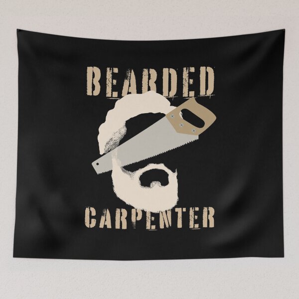 Item preview, Bearded Carpenter designed and sold by KLINESTORE.