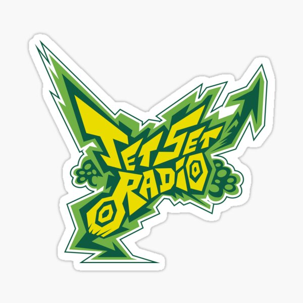 Vista previa del artículo con la obra «Logotipo de Jet Set Radio», diseñado y vendido por 90sLoveLove.