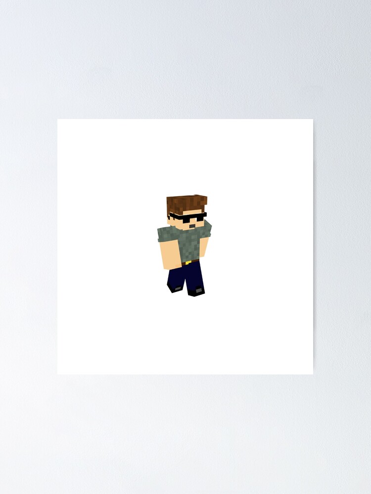 Fundy Minecraft Skin Magnet for Sale by rylee2020