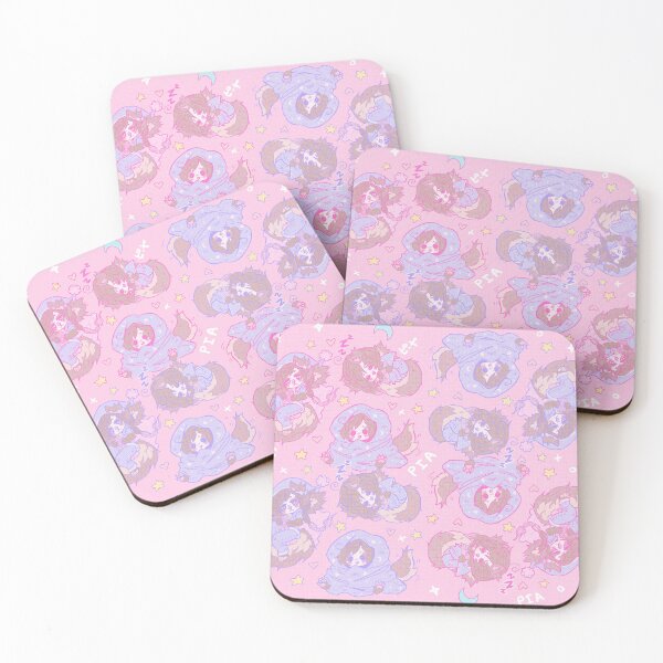 Item preview, Sleepy Pia Pattern Print  designed and sold by olesiatheartist.