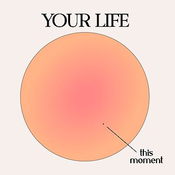 Artwork thumbnail, Your Life vs This Moment Visualization by danielalorenzo