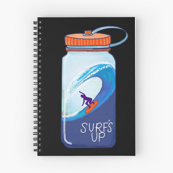 Item preview, Botella de agua SURF'S UP designed and sold by WillowTee.