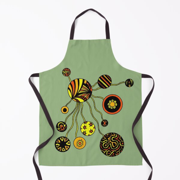 Item preview, Spores in Red Orange and Yellow designed and sold by Heatherian.