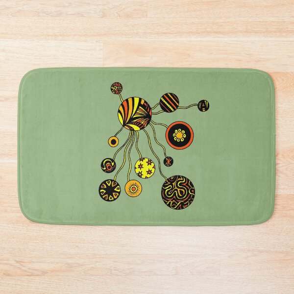 Item preview, Spores in Red Orange and Yellow  designed and sold by Heatherian.
