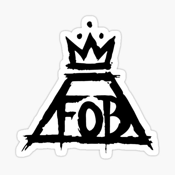 Fall American Out Pop Punk Boy Band Sticker
