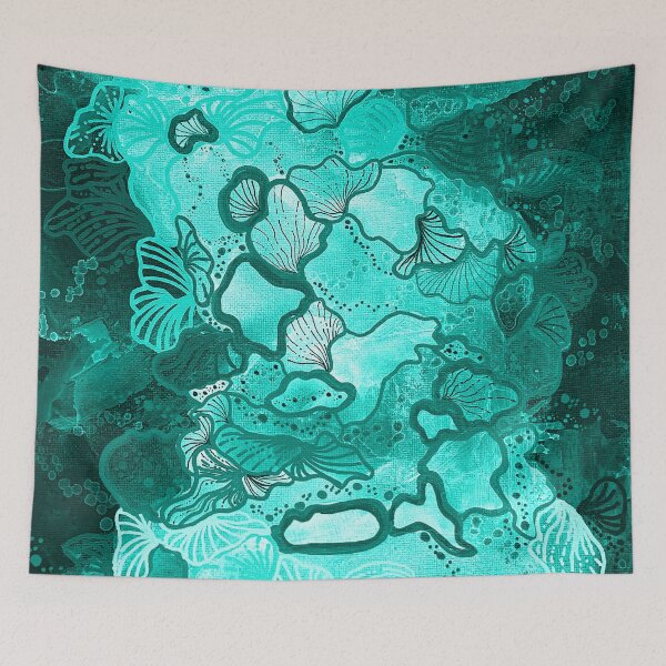 Item preview, Stream Mermaid Garden designed and sold by Lois Gardiner.