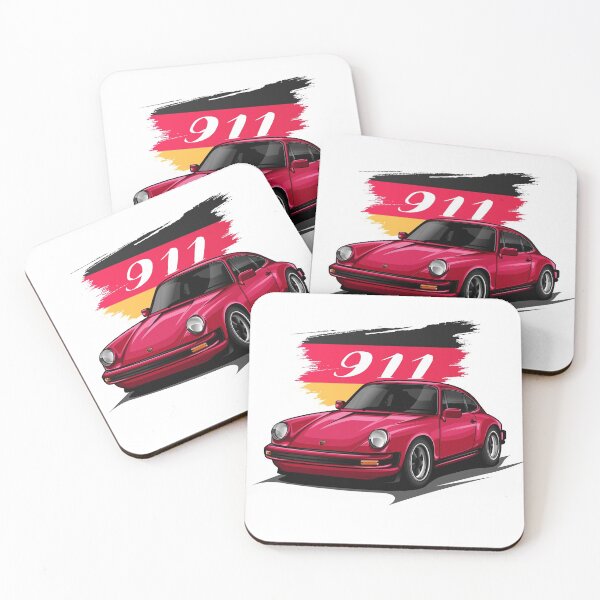 Item preview, Classic Car 911 (Rasberry Red) designed and sold by JioojiProject.
