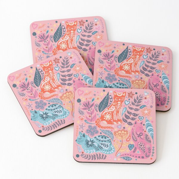 Item preview, Folky Cats designed and sold by emmaleigh6041.