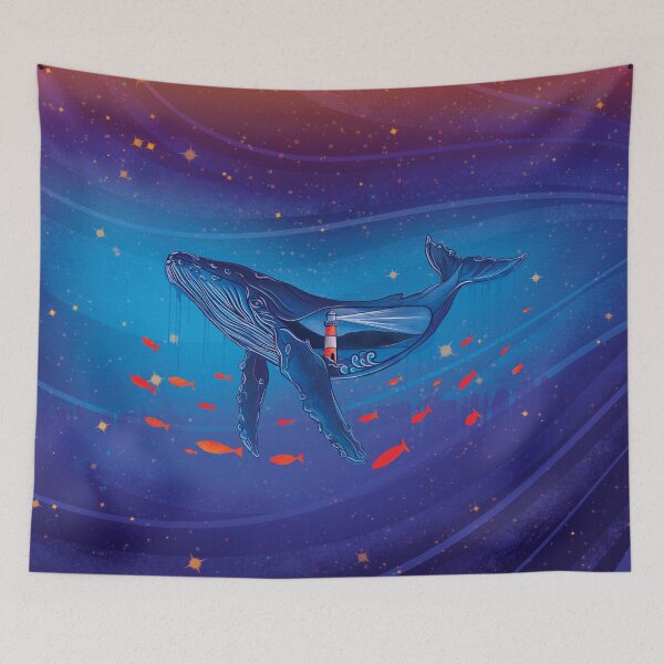 Item preview, Spirit Whale designed and sold by MiVa Tank.