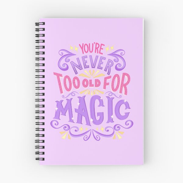 Item preview, Never Too Old For Magic Lettering designed and sold by Kit Cronk.