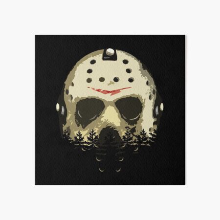 Jason Voorhees Art Board Prints Redbubble