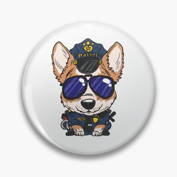Artikelvorschau, Corgi-Polizeiuniform entworfen und verkauft von Moonpie90.