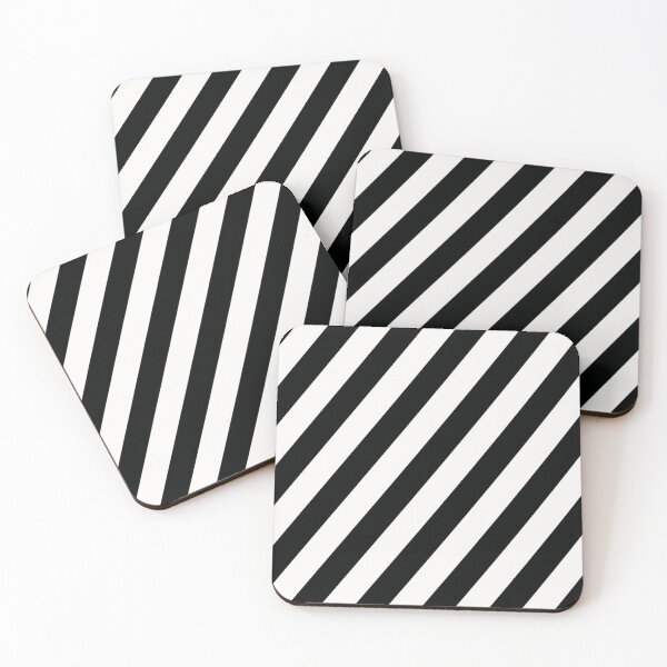 Item preview, Black and White Stripes 01 designed and sold by vortexatelier.